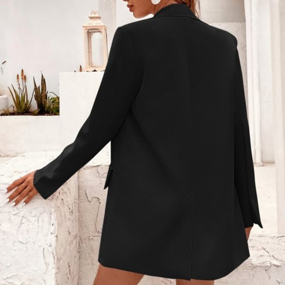 THE CLASSIC Black Blazer Jacket - Picture 11 of 14